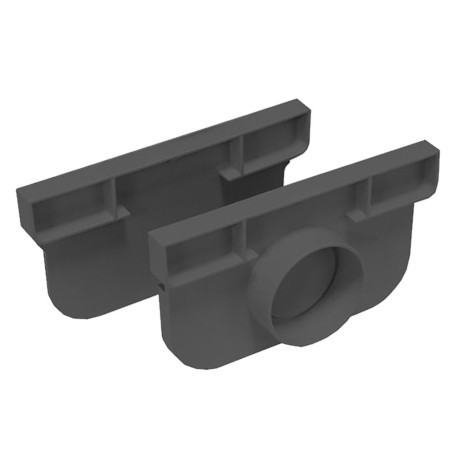 TAPPO PER CANALETTA MODULARE A15  COMPACT  cm 11 x H. 5