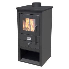 STUFA A LEGNA  ATHENA  13 kW - colore nero