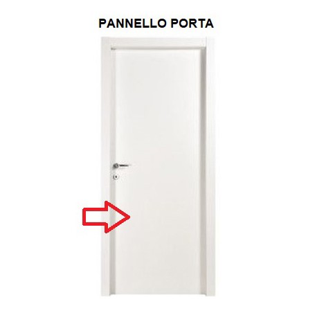 ZZ-PANNELLO X PORTA MOD.MICROTEC BIANCO CM.210X80