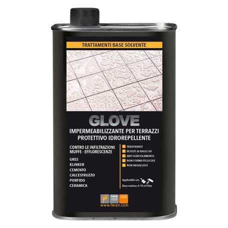IMPERMEABILIZZANTE PER TERRAZZE  GLOVE  lt. 1