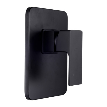 SERIE ELEGANT MISCELATORE INCASSO DOCCIA NERO OPACO