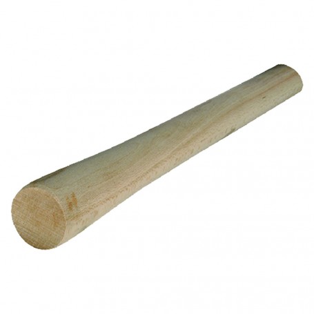 MANICO LEGNO PER ZAPPA OCCHIO TONDO  diametro  40 mm