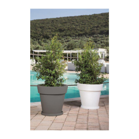 VASO GEMMA D 50XH44 CM BIANCO