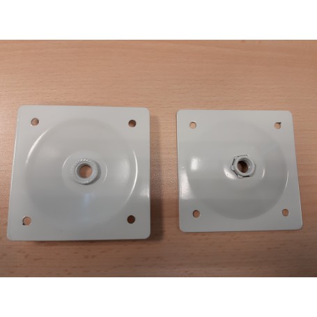 ZZ-PIASTRE X FISSAGGIO PIEDI KIT SCRIVANIA ATHENA