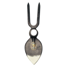 ZAPPETTA A CUORE CON BIDENTE ART.  01.42.  gr. 500 - cm 29 x 8