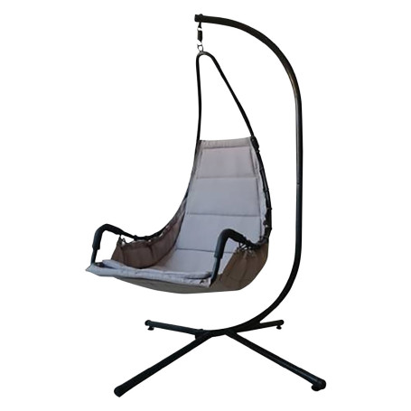 DONDOLO  ASN  monoposto - cuscino beige/marrone