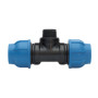 RACCORDO POLIPROP TEE M D 20 X 1\2 X 20 MM*