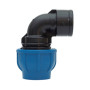RACCORDO POLIPROP GOMITO F D 20 MM X 1\2 *