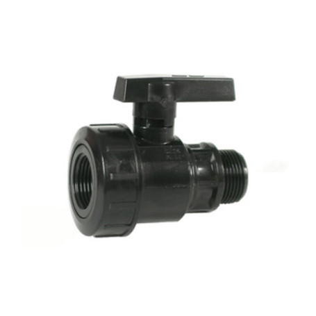 RACCORDO PVC VALVOLA A SFERA MF 3\4*