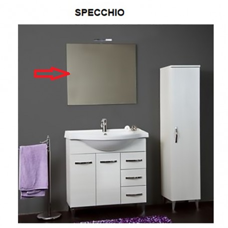 ZZ-SPECCHIO X MOBILE BAGNO CLAUDIA CM.85