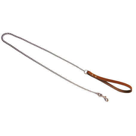 GUINZAGLIO P\CANI CATENA MAGLIA PICCOLA 100 CM