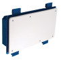 SCATOLA AD INCASSO PER PARETE IN CARTONGESSO mm  296 x 153 x 70