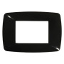 PLACCA COLORE NERO  BRIO  3 posti - 3203/N