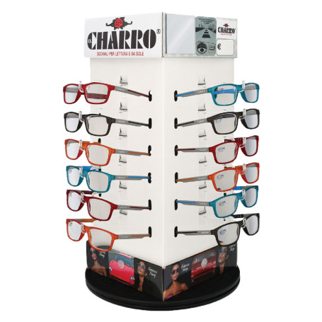 ESPOSITORE OCCHIALI PREMONTATI PER LETTURA  COLORADO  24 pezzi