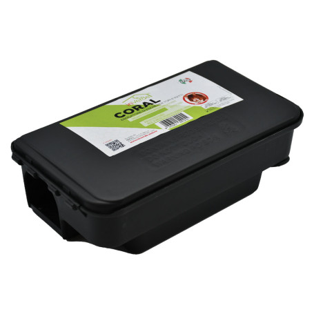 STAZIONE DI SICUREZZA PER ESCHE RODENTICIDE  CORAL  cm. 12