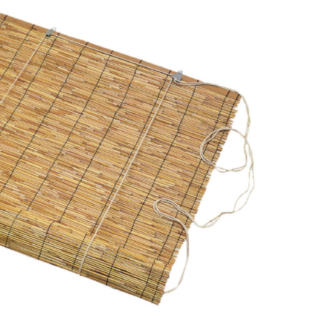 TAPPARELLA IN ARELLE BAMBU  CON CARRUCOLA cm 90 x 180