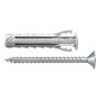 TASSELLO NYLON CON VITE  SX PLUS -S   diametro   5 x 25 - vite 4 x 30 mm