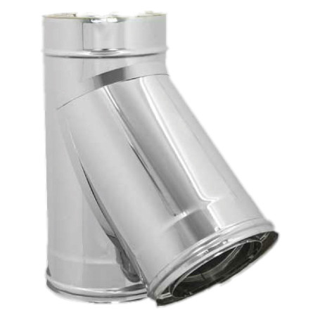 RACCORDO DOPPIA PARETE A  Y  135  diametro  cm 20/25