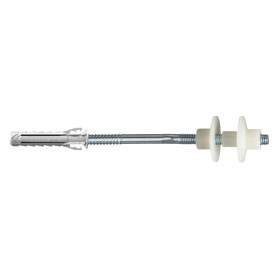 TASSELLO FISSAGGIO LAVABI A SEMINCASSO A PARETE  WD   diametro  14 x 90 - M10 x 180 mm