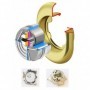 PROTECTOR "MONOLITO" BD200 OTTONE PVD LUC.