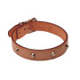 COLLARE P\CANI CUOIO BORCHIATO 40 X 650 MM
