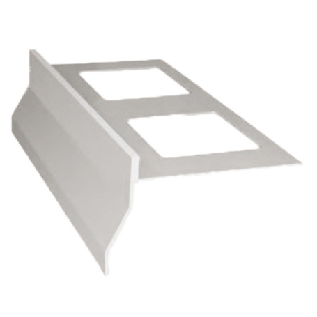 GOCCIOLATOIO PER BALCONI E TERRAZZE  NOR  bordo 55 mm / lungh. 2