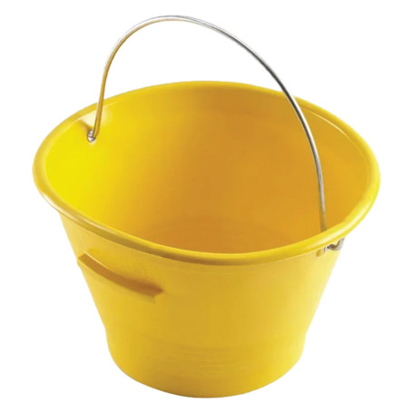 SECCHIO PER MURATORE  MEK EDIL  giallo  diametro  mm 360 - 14 litri