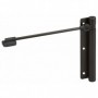 SPINGIPORTA 'ERCOLE' ART.114 DX NERO