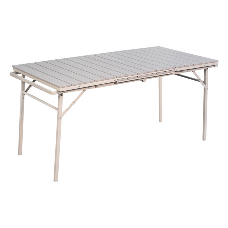 TAVOLO IN ACCIAIO / POLIPROPILENE ALLUNGABILE  SAROS  beige