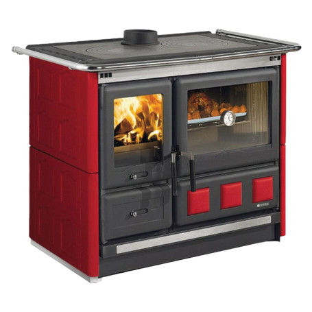 CUCINA A LEGNA  ROSA XXL VST MAIOLICA  8