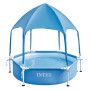 PISCINA CON TELAIO  CANOPY METAL FRAME  cm 183 x 38 - capac. 700 lt.