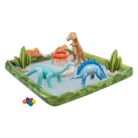 PISCINA GONFIABILE  JURASSIC ADVENTURE PLAY CENTER  art. 56132