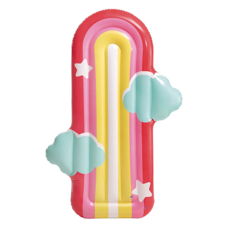 MATERASSINO GONFIABILE  NUVOLE E STELLE  cm 183 x 132