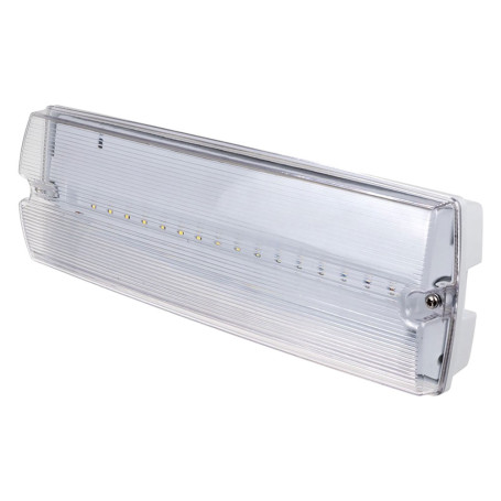 LAMPADA EMERGENZA DA PARETE 3W / 16 led - cm.34
