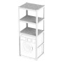 SCAFFALE PER LAVATRICE  3 PIANI   cm 75 x 60 x h.184 (l x p x h)