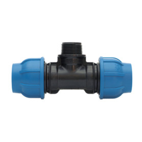 RACCORDO POLIPROP TEE M D 16 X 1\2 X 16 MM*