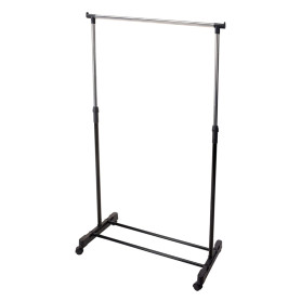 APPENDIABITO SINGOLO  STORAGE  cm 80 x 43 x h 90 - 165 - nero