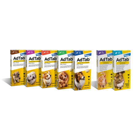 COMPRESSE ANTIPARASSITARIE MASTICABILI  ADTAB  cani 1