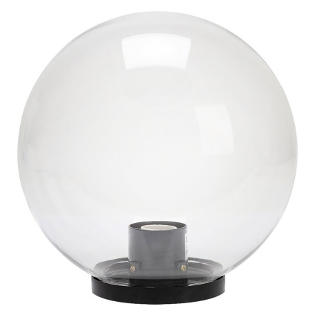 LANTERNA TESTA-PALO  GLOBO   diametro  cm.30 - trasparente