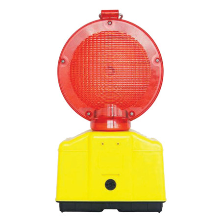 LAMPADA DA CANTIERE LAMPEGGIANTE  DOUBLE BLINK ROAD  gialla