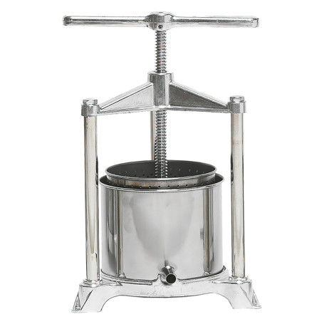 TORCHIETTO PREMITUTTO STRUTTURA ALLUMINIO Piccolo - H 12 x  diametro  15 cm - lt. 1