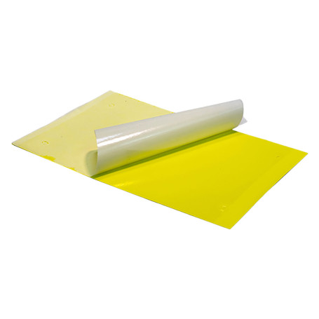 TRAPPOLA CROMOTROPICA ADESIVA PER MOSCA BIANCA E MOSCERINO mod.  Goldentrap  - scatola 10 pezzi