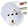 ADATTATORE SINGOLO SPINA 90  SALVASPAZIO  spina 2P + T 10A