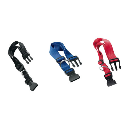 COLLARE PER CANE  CLUB C  mm 30 / 44 x 15 - rosso