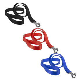 GUINZAGLIO PER CANE  CLUB G  cm 120  x mm 25 - nero