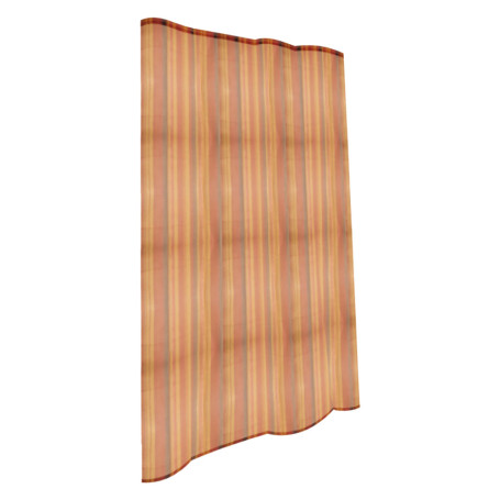 ZANZARIERA IN POLIESTERE PER PORTE  ECCO DROP  cm 140 x 240 - marrone