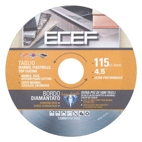 DISCO DIAMANTATO   diametro  115 x 2