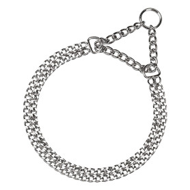 COLLARE PER CANE SEMI STRANGOLO  CHROME   CSS5624 - cm 48 / 56