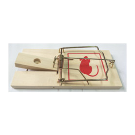 TRAPPOLA P\TOPI BASE LEGNO 10