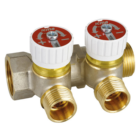 COLLETTORE CON RUBINETTO D ARRESTO  ART. 227  4 vie